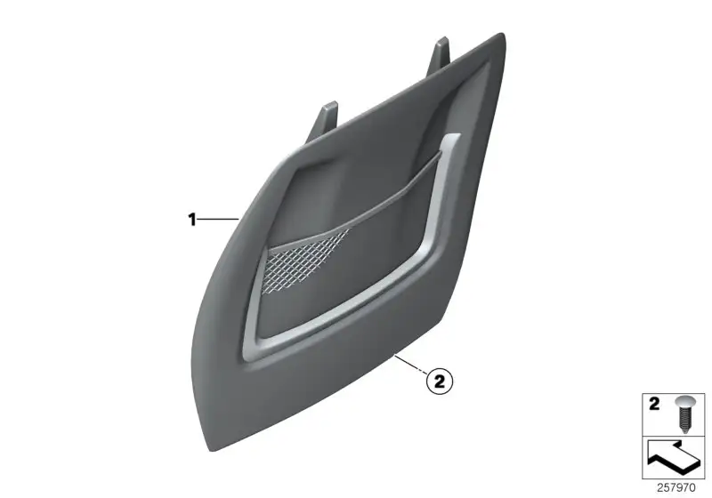 BMW Rückwand rechts F82 F87N 52108058320