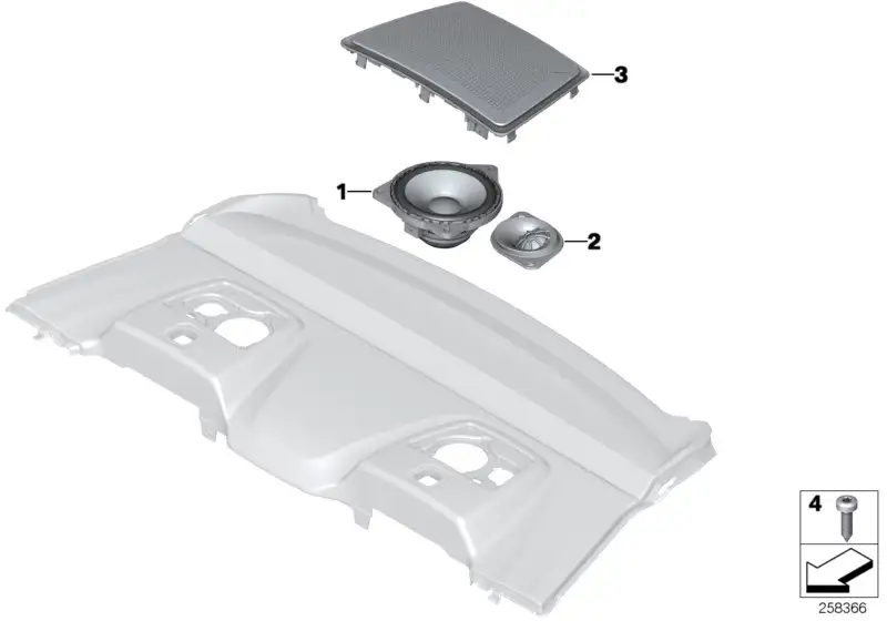 BMW Hochtonlautsprecher High End F06 F10 F11 F12 F13 65139224868