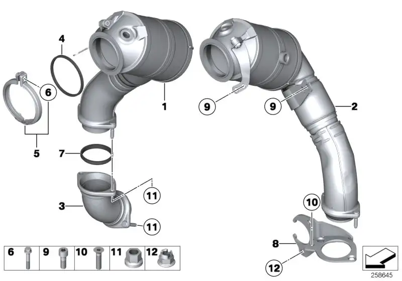 BMW Dichtring E70 E71 E72 F01 F02 F04 F07 F10 F11 F12 F13 1830757
