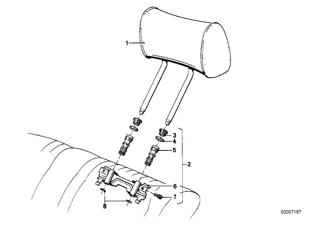 BMW Halter E30 52201916156