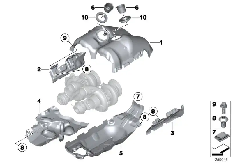 BMW Drahtring F06 F10 F12 F13 F85 F86 F90 F91 F92 F93 F95 F96 116