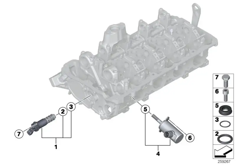 BMW Stellmotor F01 F02 F06 F07 F10 F11 F12 F13 F15 F16 F85 F86 11