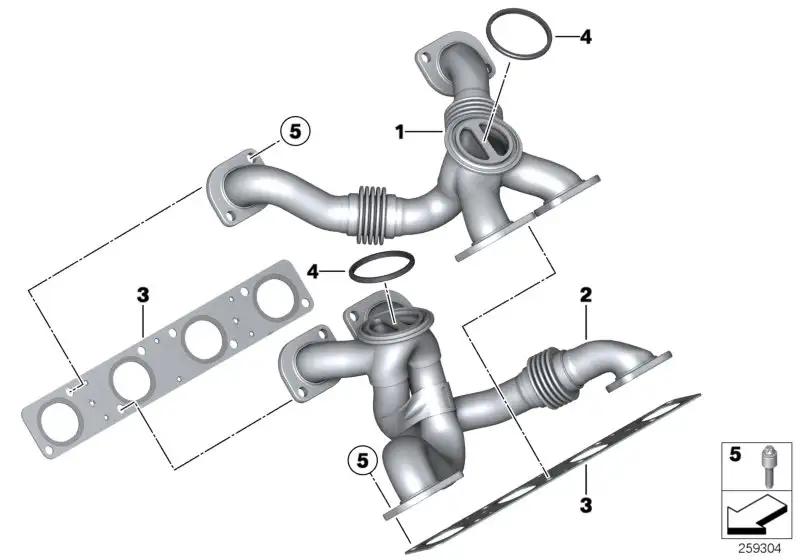 BMW Dichtring F06 F10 F12 F13 F85 F86 F90 F91 F92 F93 F95 F96 I01