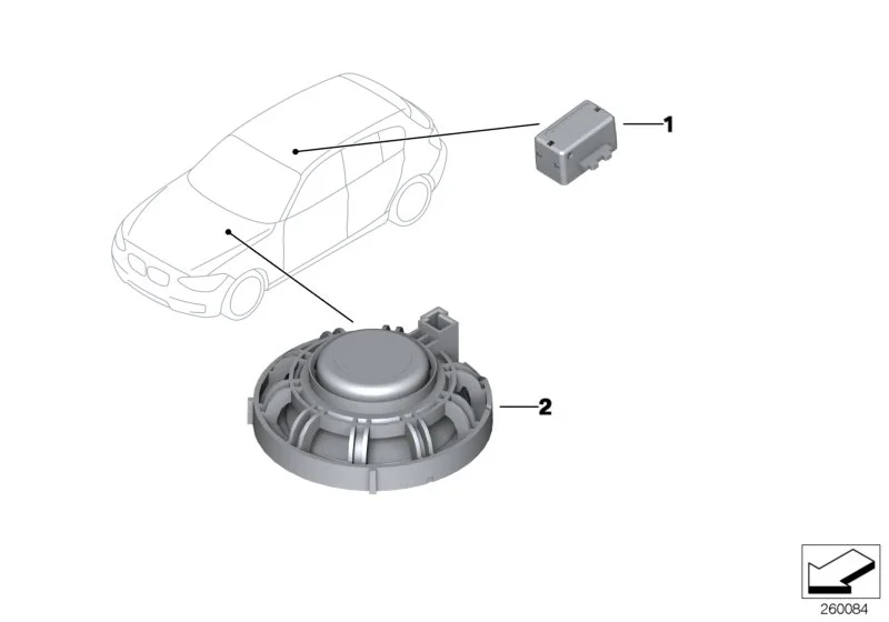 BMW Mikrofon Freisprechanlage F01 F02 F06 F07 F10 F11 F12 F13 F15 F16 F20 F21 F22 F25 F26 F30 F31 F32 F34 F36 F39 F45 F46 F48 F80 F82 F85 F86 F87 F87N F90 F97 F98 G01 G02 G05 G11 G12 G30 G31 G32 I01 I12 I15 F54 F55 F56 F56E F57 F60 R60 R61 84109263744