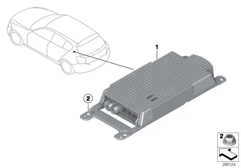 BMW Combox Telematik GPS F01 F02 F04 F06 F07 F10 F11 F12 F13 F20