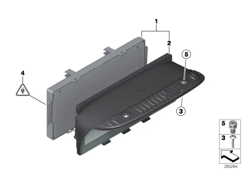 BMW Dübel E60 E61 E63 E64 51457067916 - Bildposition 05