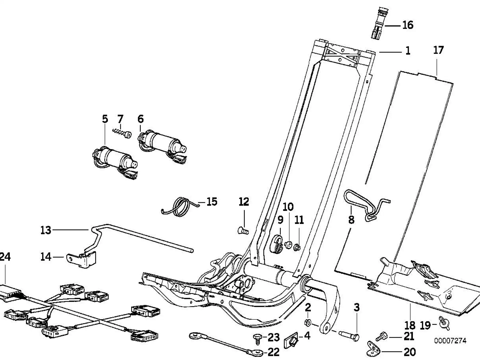 BMW Sechskantmutter E36 E46 E65 E66 E83 R58 R59 R60 R61 61613428077