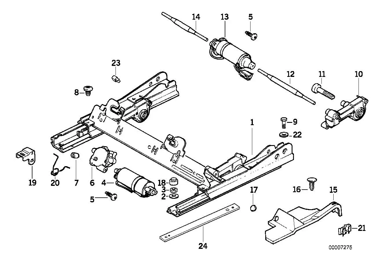 BMW Antriebswelle links E36 52108157467 - Bildposition 12