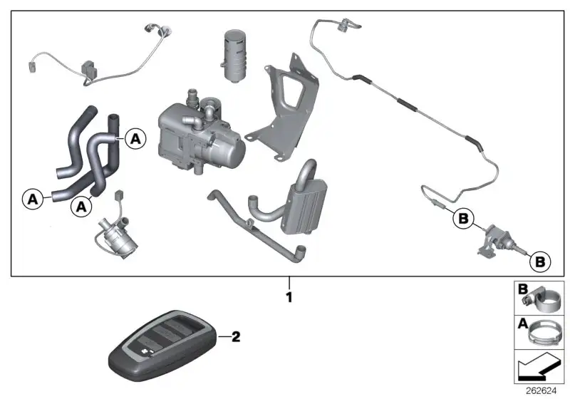 BMW Gitter Lufteinlass teilgeschlossen links F01 F02 51117295267