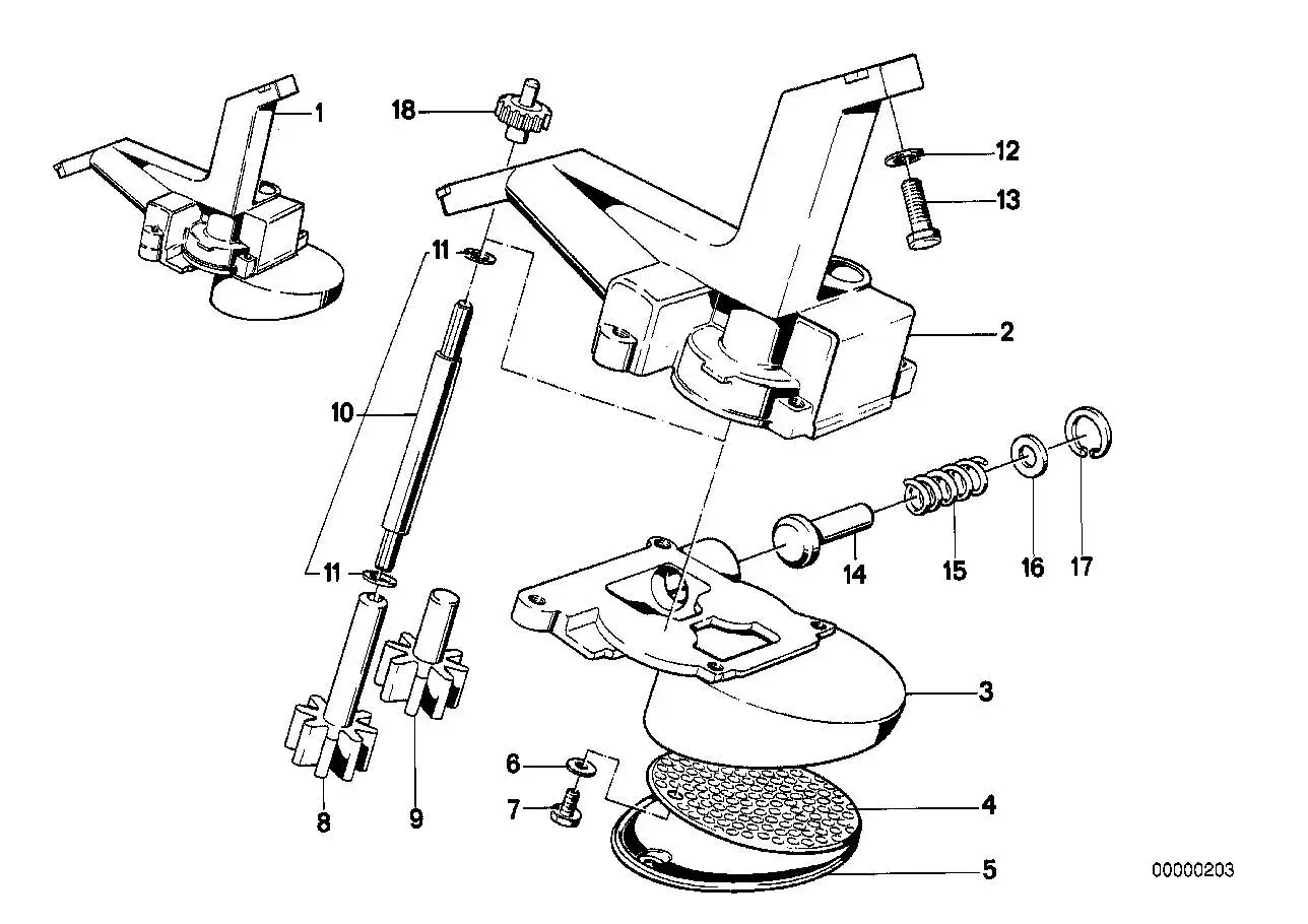 BMW Ölpumpengehäuse E21 E28 E30 11411273081 - Bildposition 02