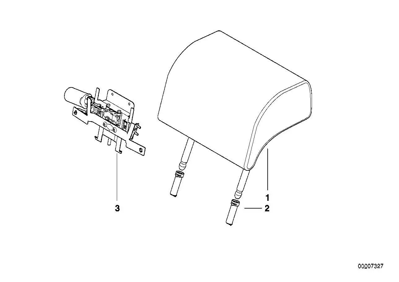 BMW Antriebseinheit rechts E38 52208166672 - 7er E38
