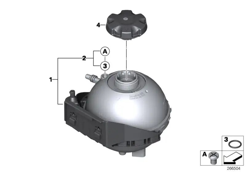 BMW Ausgleichsbehälter F20 F21 F22 F23 F30 F31 F32 F33 F34 F36 17
