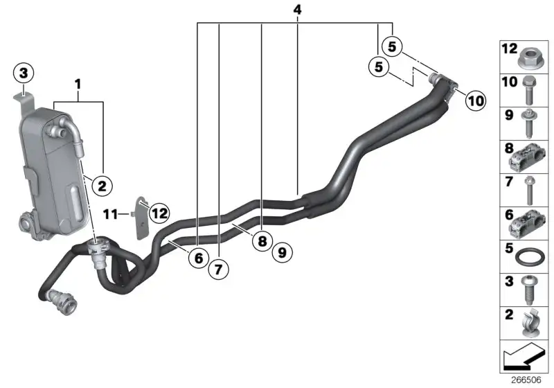 BMW Wärmetauscher F31 F32 F33 F36 17217600550