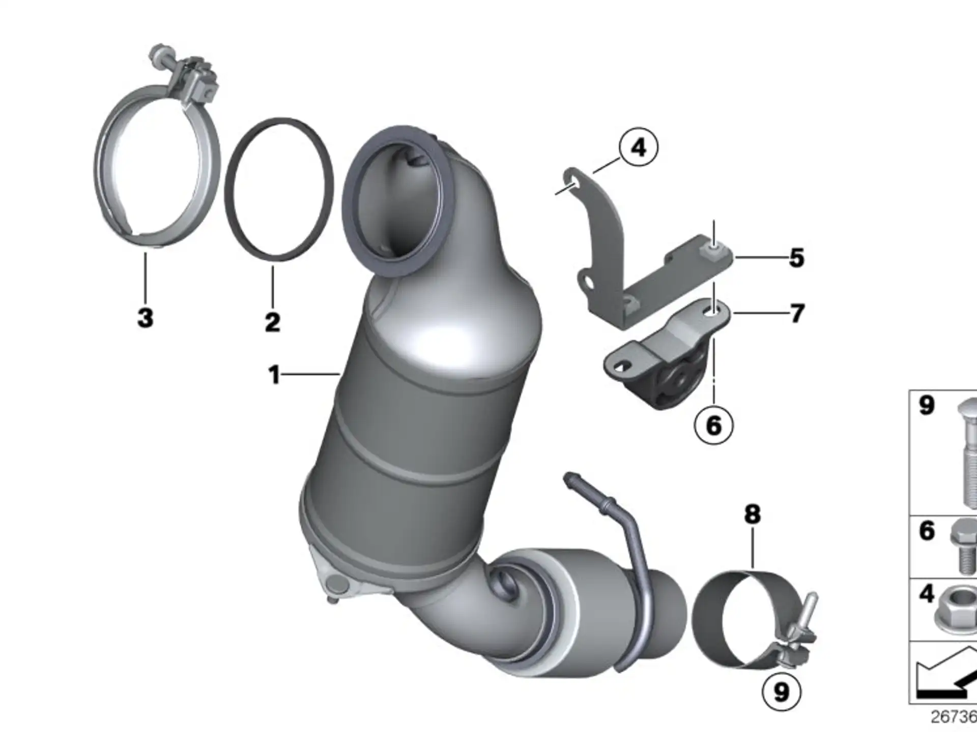 BMW Reparatursatz Schrauben E89 F07 F10 F11 F20 F21 F22 F23 F30 F31 F32 F33 F34 F36 F39 F44 F45 F46 F48 G01 G02 G05 G06 G11 G12 G14 G15 G16 G20 G21 G28 G29 M40i G30 G31 G32 I01 I12 I15 F54 F55 F56 F57 F60 18307620661