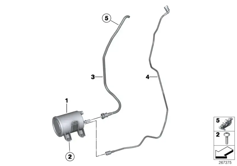 BMW ISA-Schraube 12527610357 - Bildposition 02