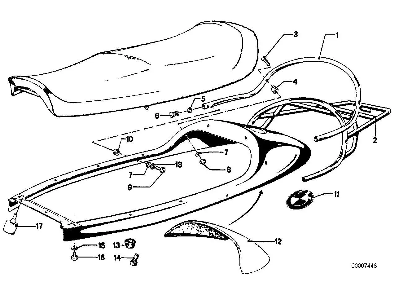 BMW Stopfen R90S 52531232457 - Bildposition 06