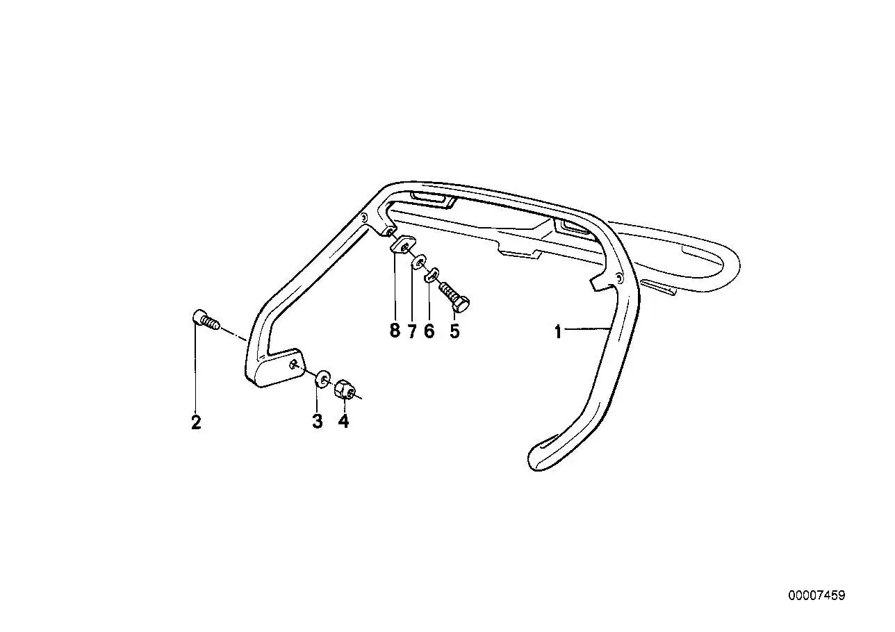 BMW Haltegriff 52531452420 - Bildposition 01