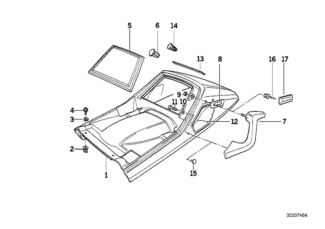 BMW Verschlussstopfen 52532322011