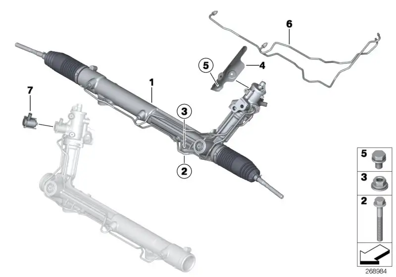 BMW Hydrolenkgetriebe E70 E71 32106788974