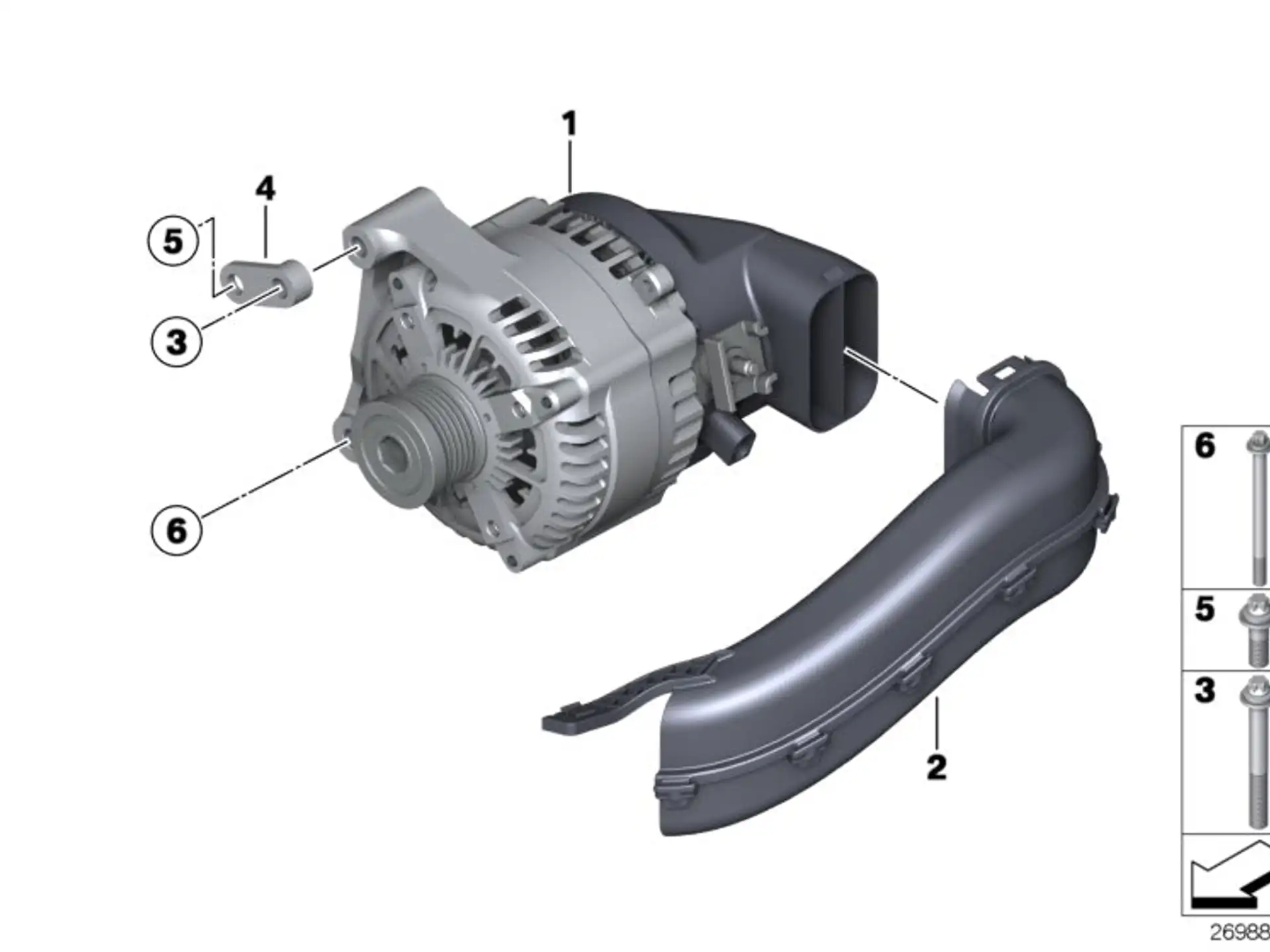 BMW ASA Schraube E70 E71 F15 F16 F20 F21 F30 F31 F80 F82 F83 F85 F86 F87N 07129907184