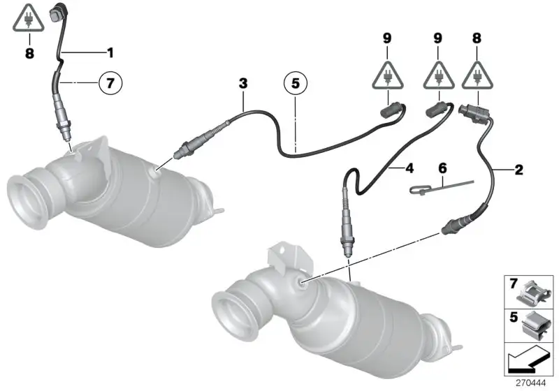 BMW Lambda-Regelsonde F01 F02 F20 F21 F30 F31 R55 R56 R57 R58 R59