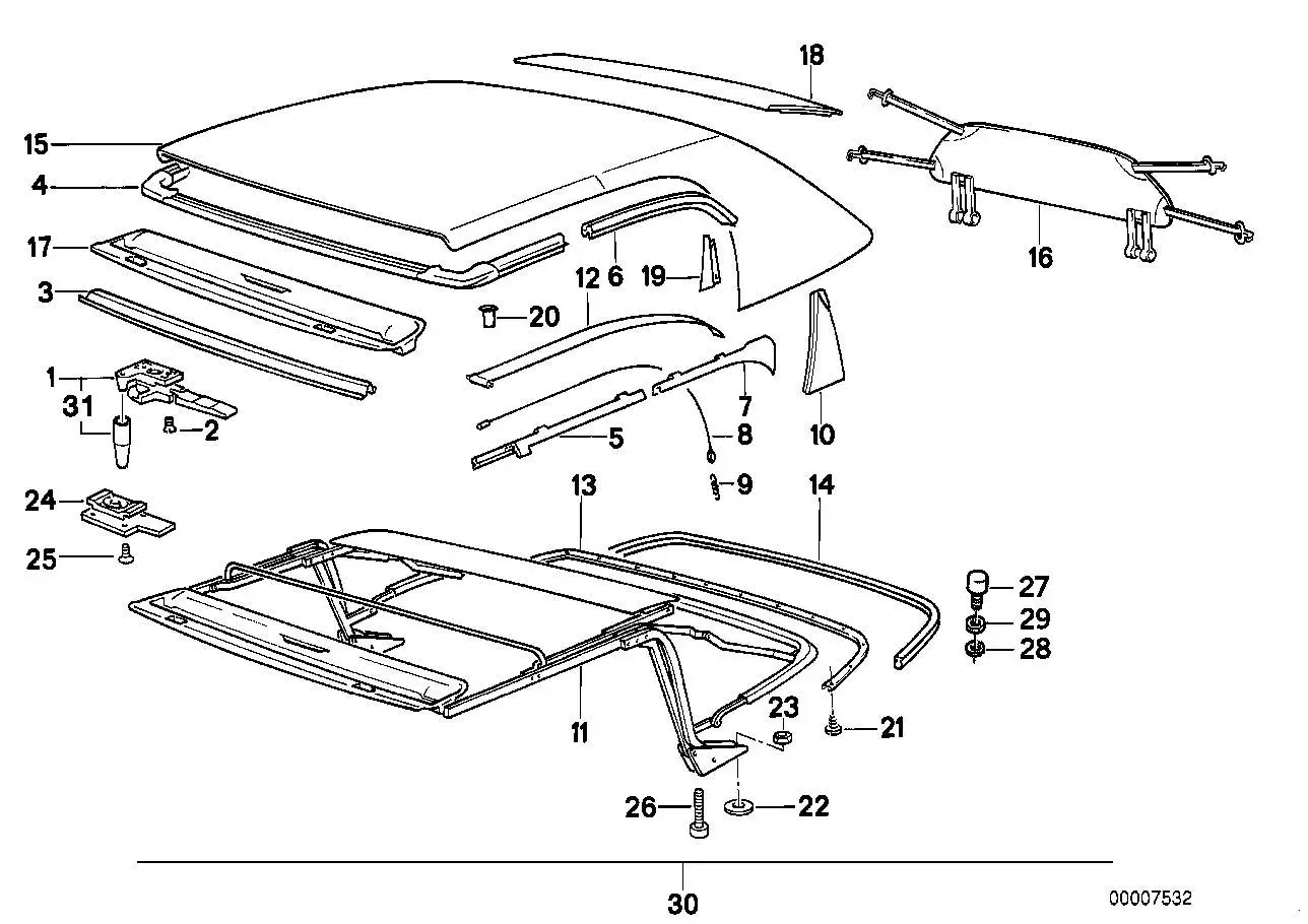 BMW Schiene 54312291877 - Bildposition 13