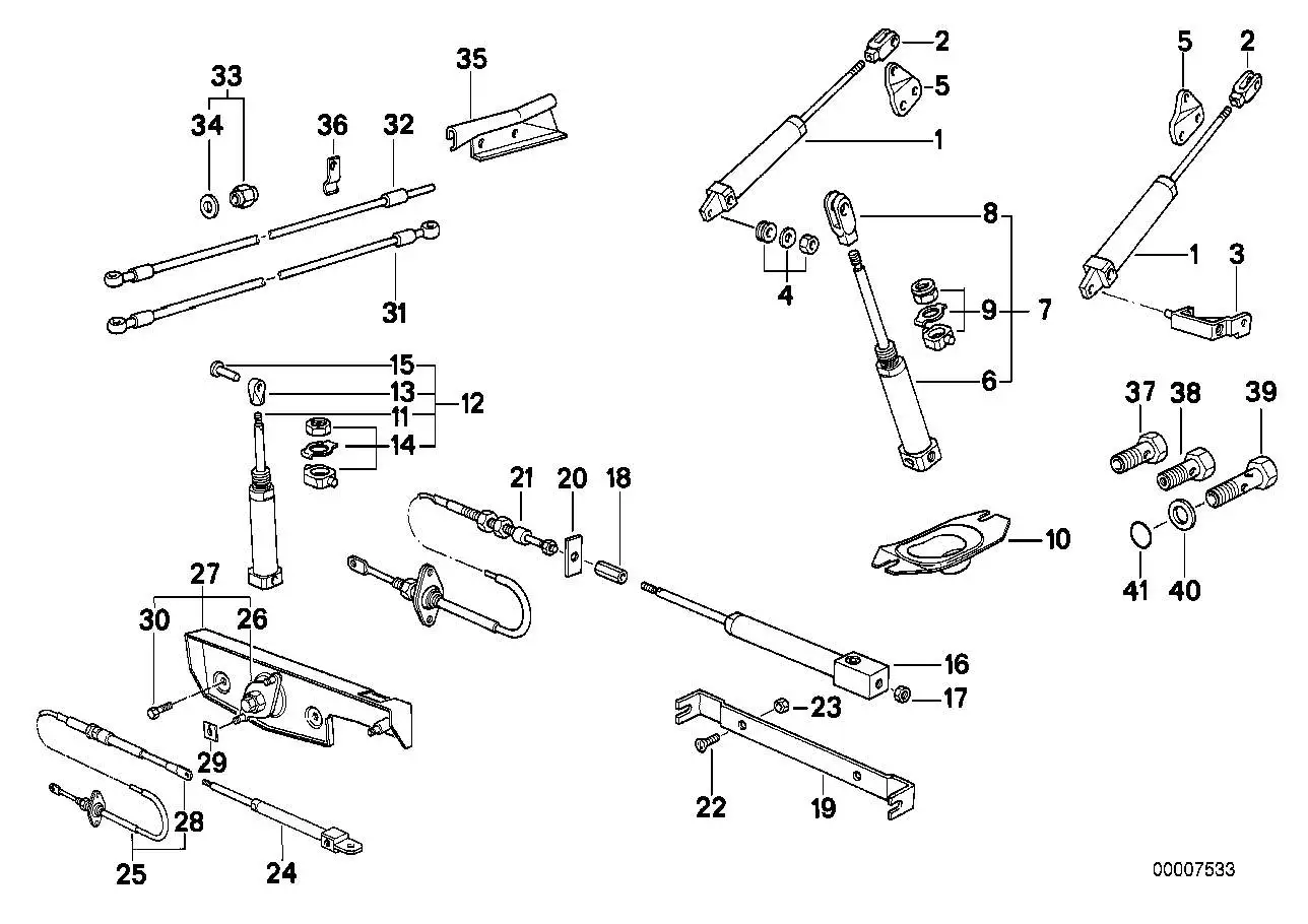 BMW Schlauchleitung E30 54342230513