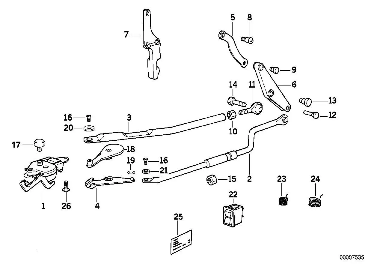 BMW Antrieb E30 54348106979 - Z1 E30
