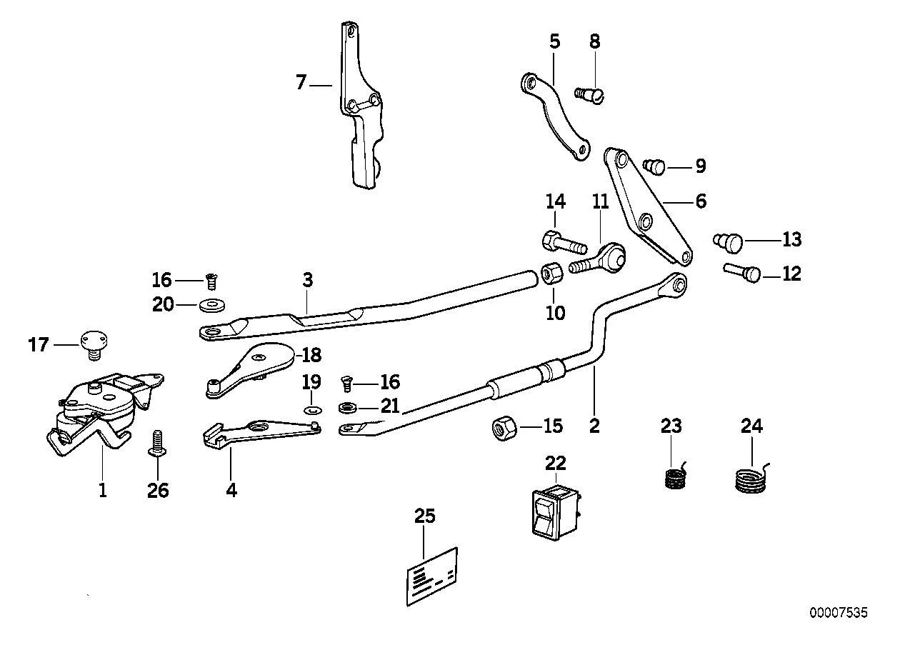 BMW Gelenk E30 54348121719