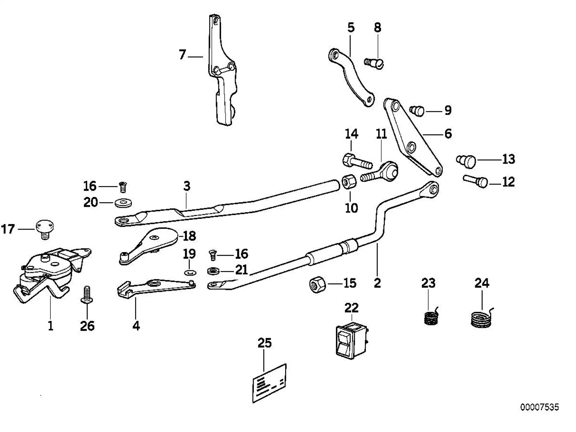BMW Gelenk E30 54348121719
