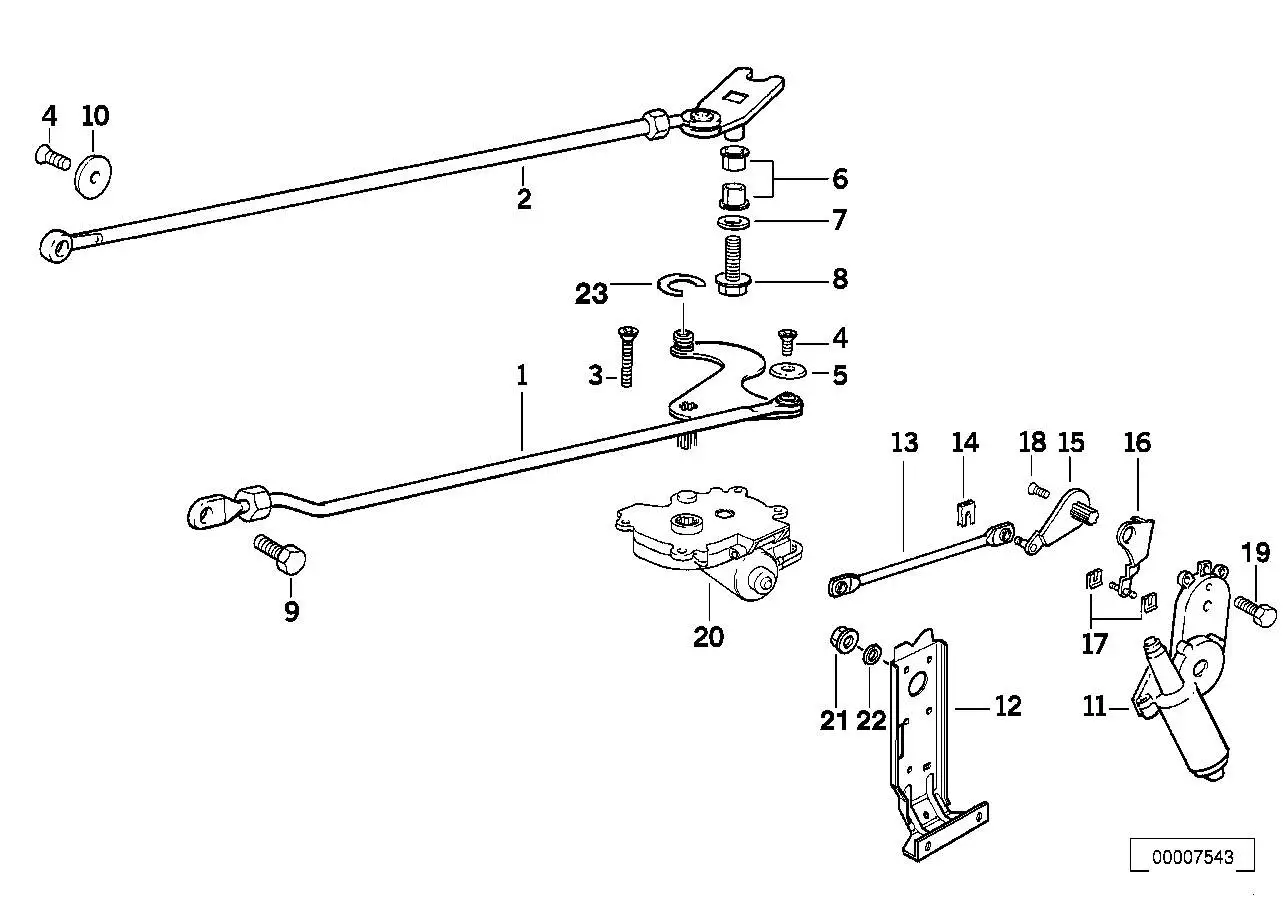 BMW Unterlegscheibe E36 51318174832