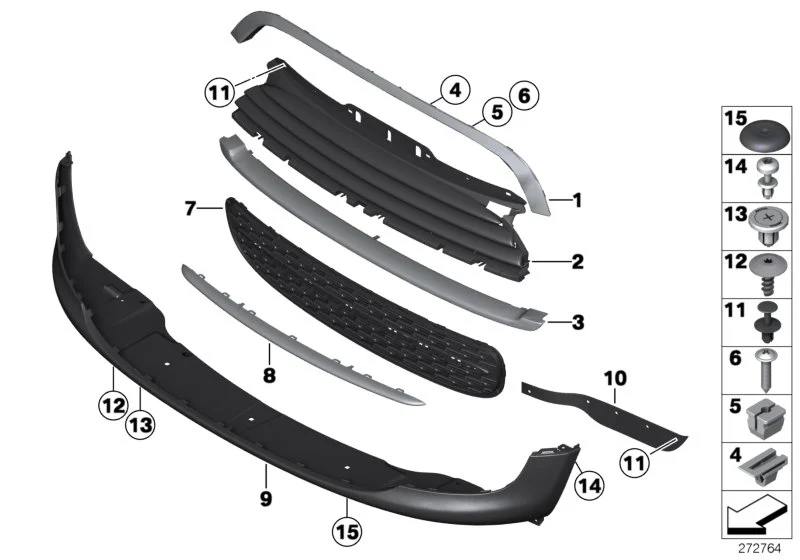 BMW Linsenblechschraube ST4,2x12mm E53 E63 E64 E70 E71 E72 R50 R52 R53 R55 R56 R57 R58 R59 07149128048