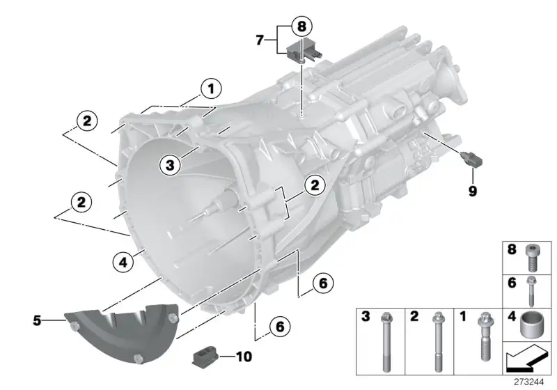 BMW Verschlussstopfen 23007606102 - Bildposition 10