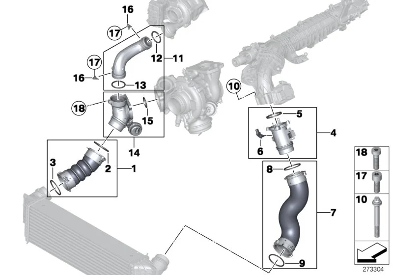 BMW O-Ring E70 E71 F01 F02 F06 F07 F10 F11 F12 F13 F15 F16 F25 F26 F30 F31 F32 F33 F34 F36 F48 G01 G02 G05 G06 G07 G11 G12 G14 G15 G16 G20 G21 G30 G31 G32 07119907495
