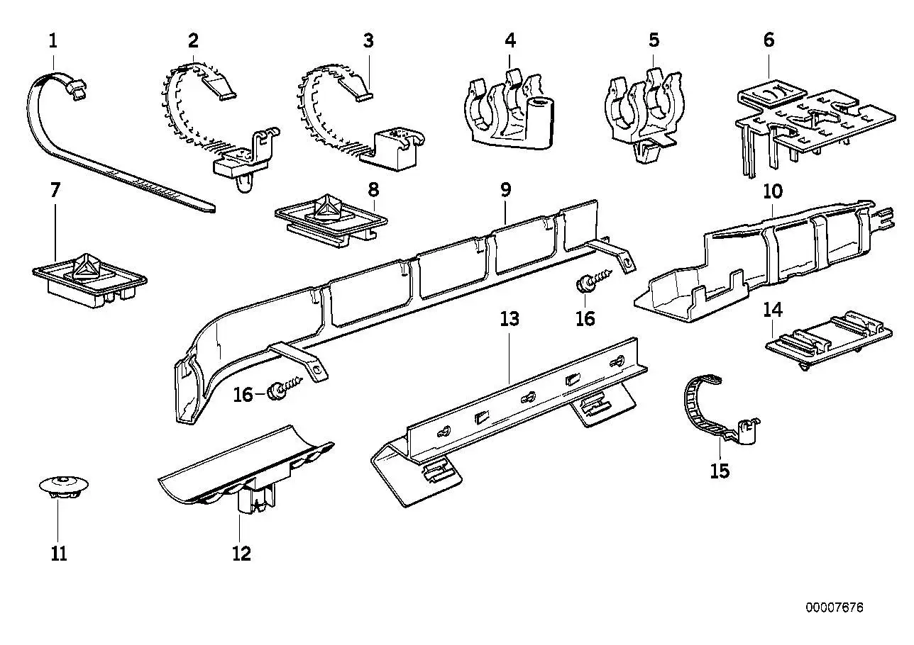 BMW Verschlussstopfen E32 E34 61131391714