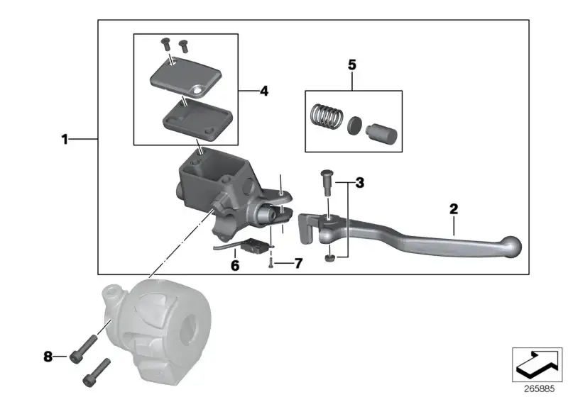 BMW Bremslichtschalter K15 61317661592