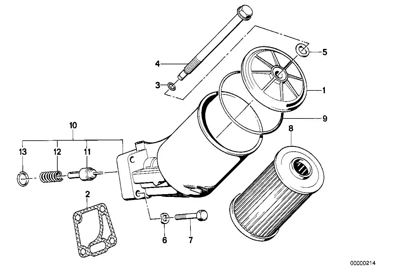 BMW Sicherungsring E32 07119934660