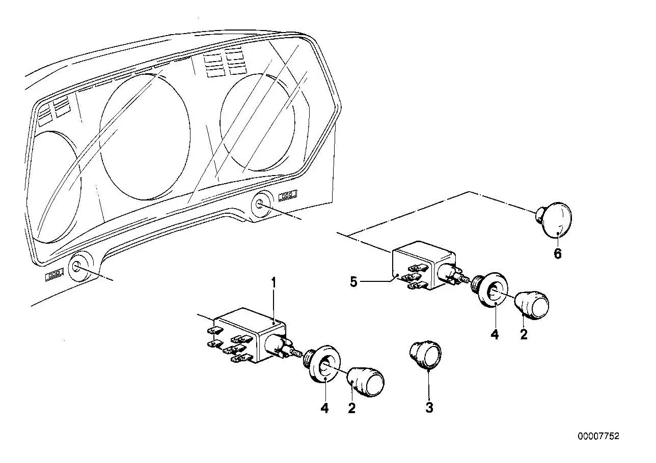 BMW Rosette E24 61311372415 - Bildposition 04