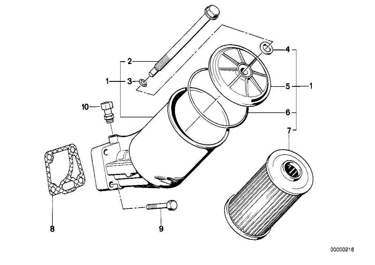 BMW Dichtung asbestfrei E12 E23 E24 E28 E32 E34 11421722688 - Bil