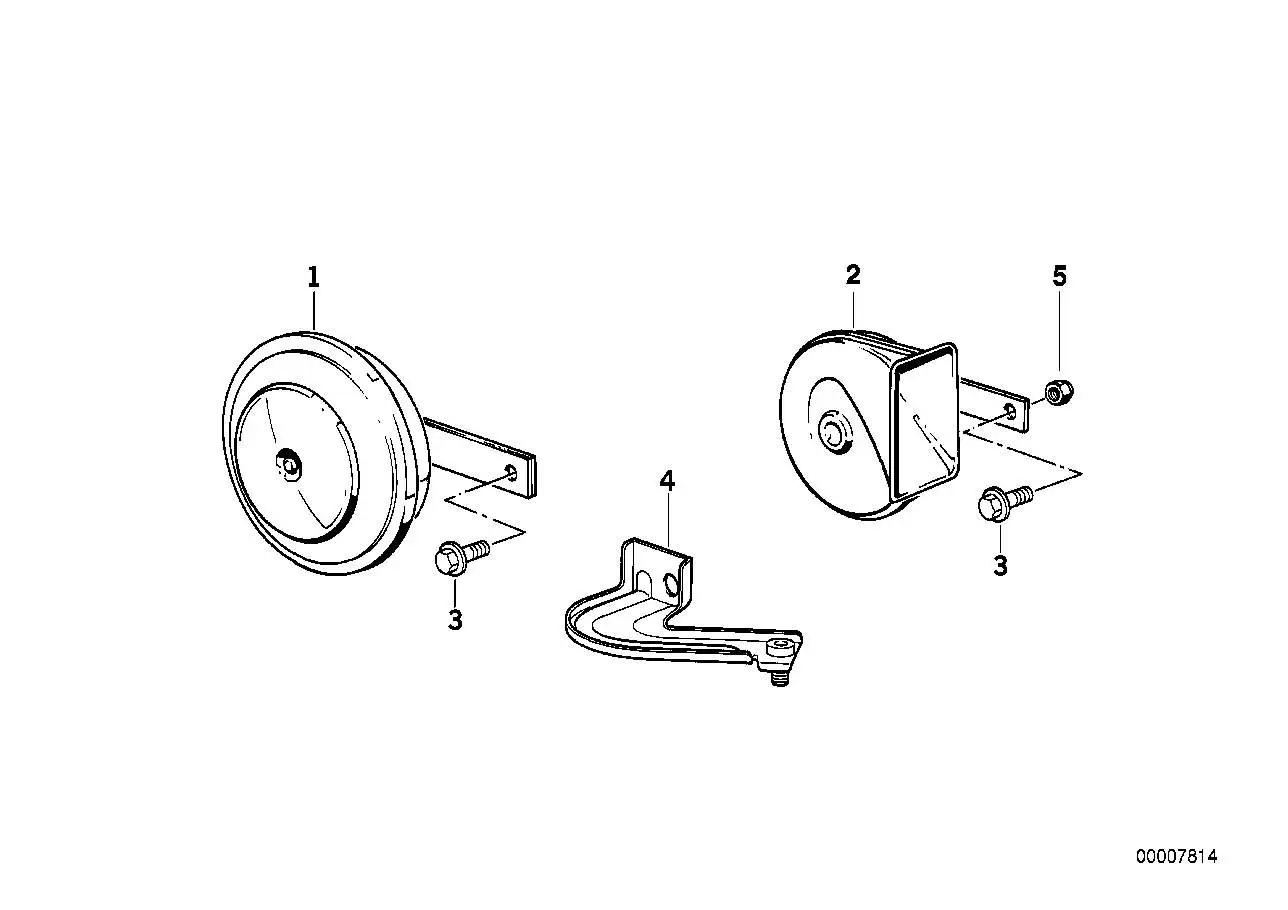 BMW Fanfare Hochton 61338407730