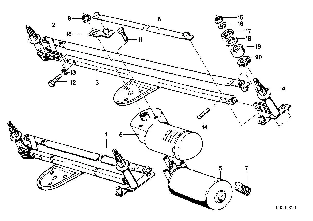 BMW Buchse rechts E21 E23 61611356462