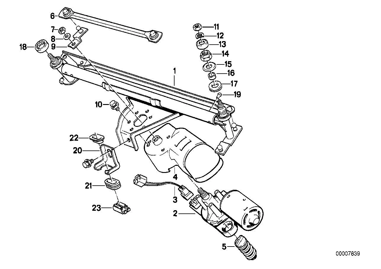 BMW Zwölfkantschraube R45 R45T R65 R65T 26111242297