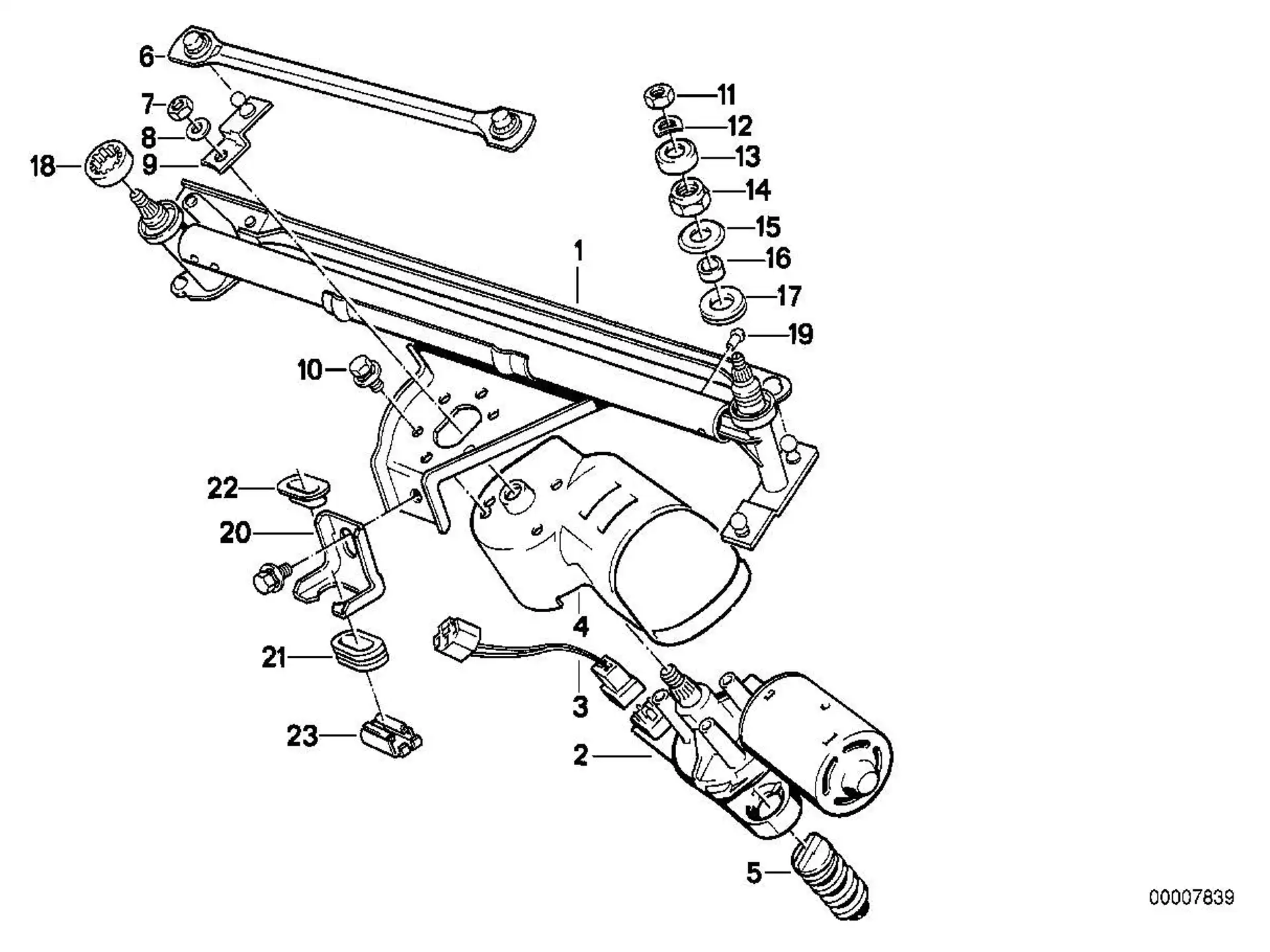 BMW Zwölfkantschraube R45 R45T R65 R65T 26111242297