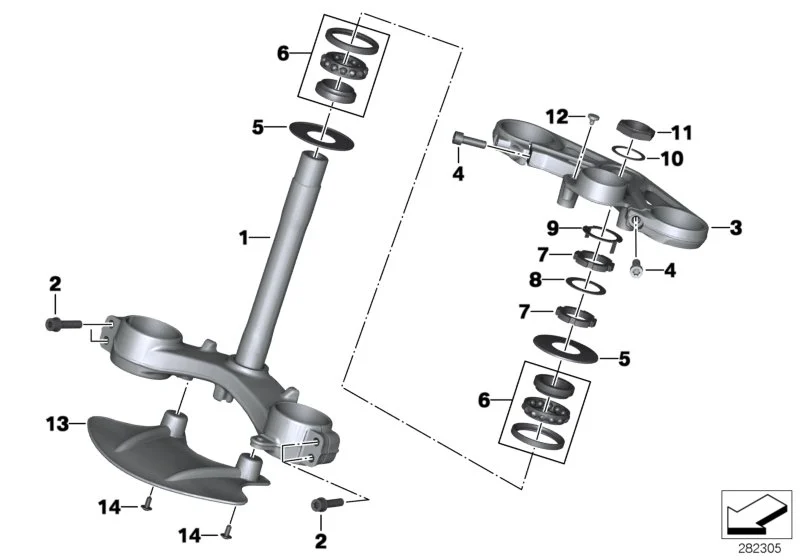 BMW Mutter K21 K42 K46 K47 31427718386