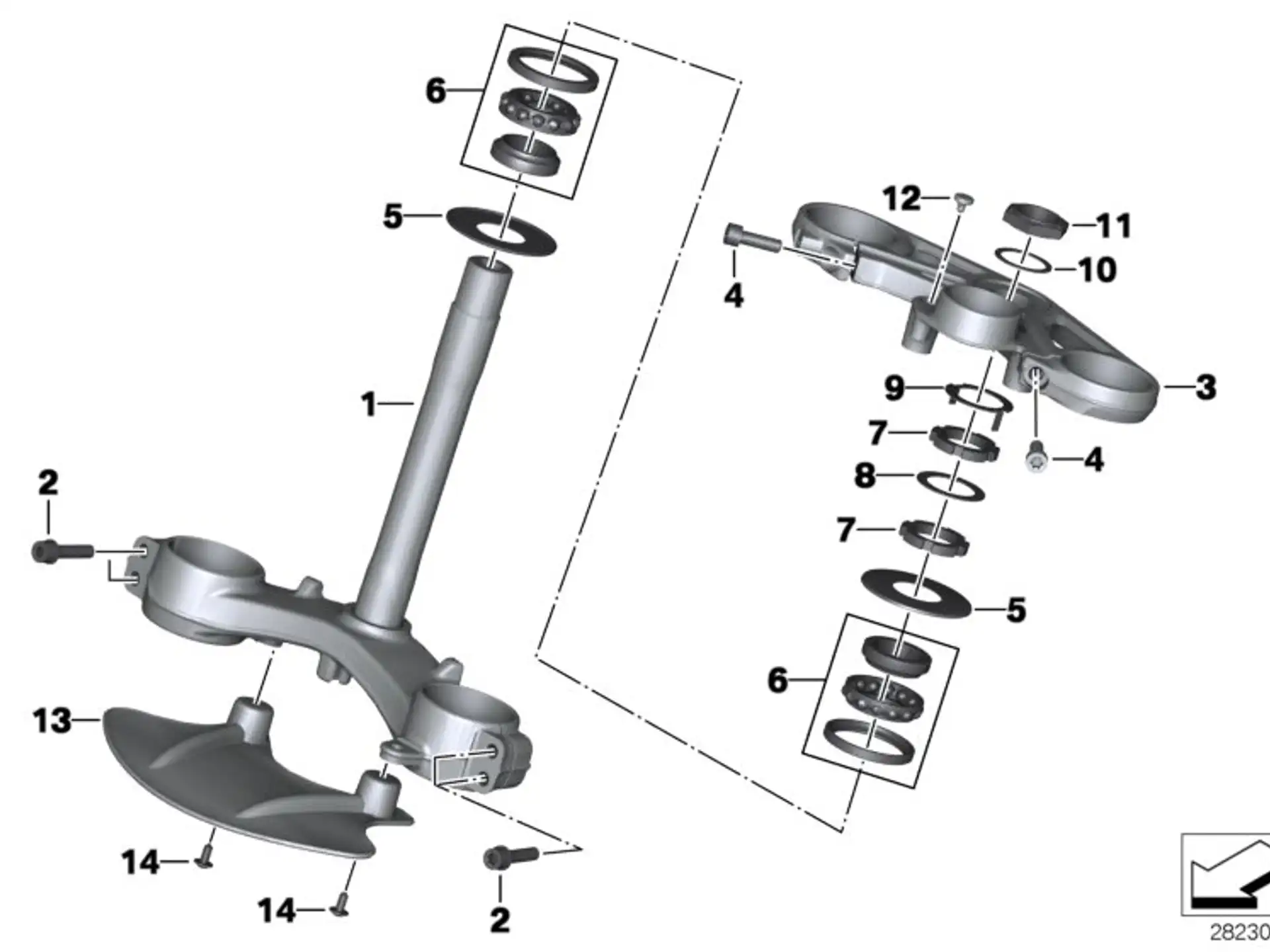 BMW Gummischeibe K21 K22 K23 K32 K33 K42 K46 K47 K67 31428532384