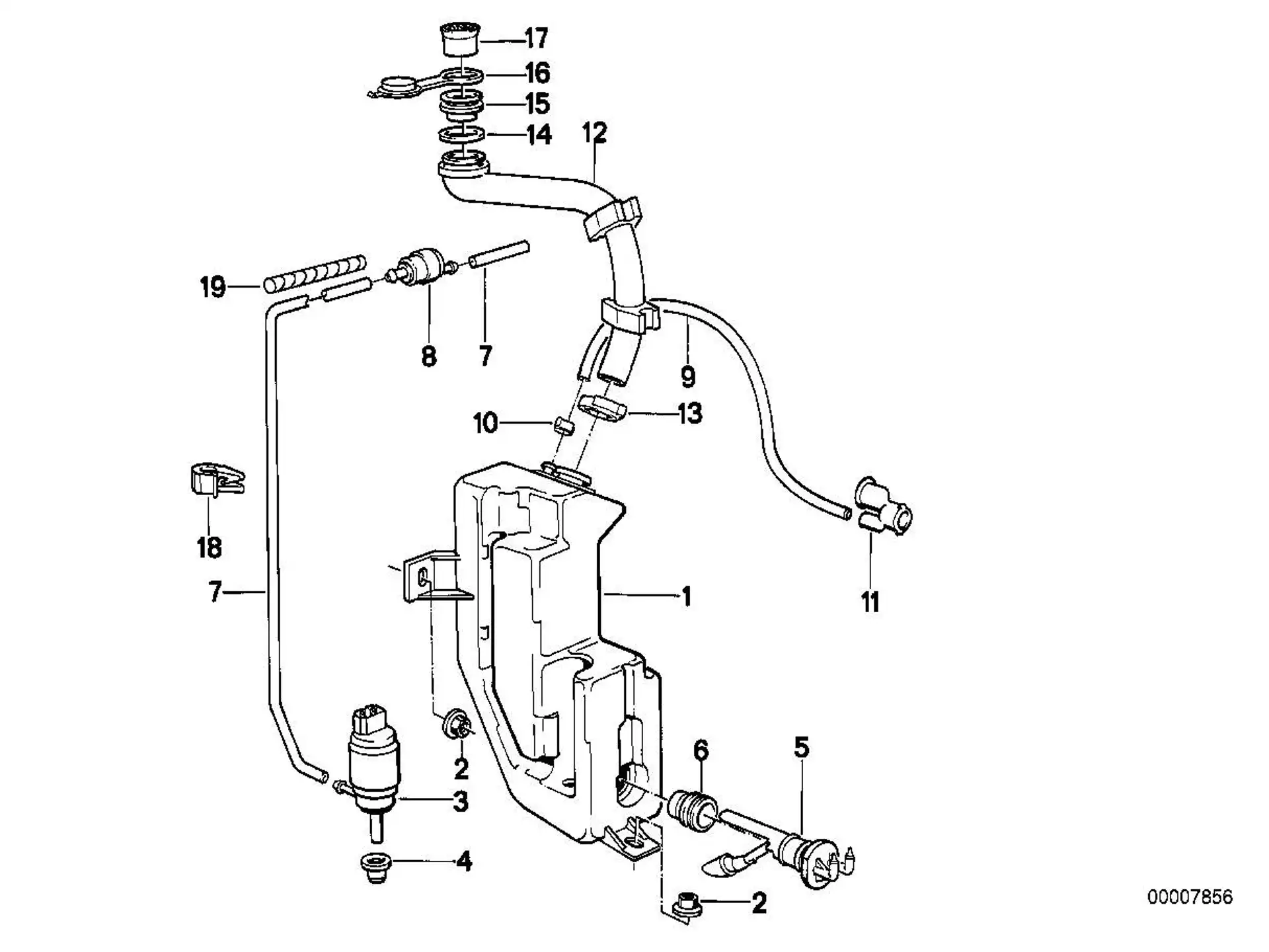 BMW Ventil E12 E21 E23 E24 E28 E30 61661380464