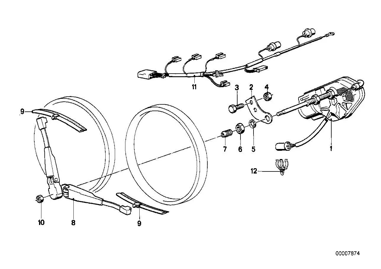 BMW Halterung E30 61631370894 - Bildposition 02