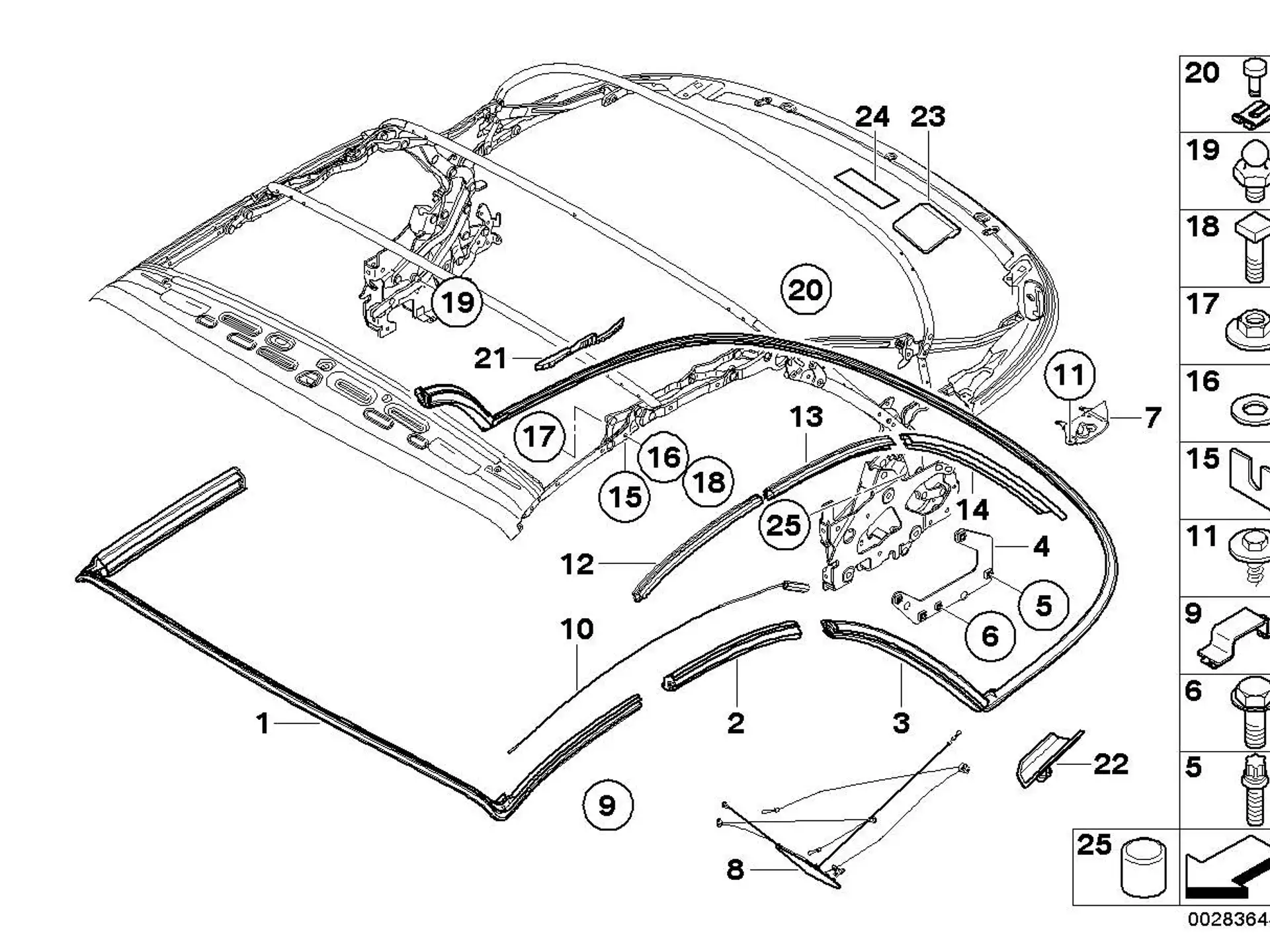 BMW Sechskantschraube E39 E46 E60 E61 E63 E64 E70 E71 E83 E85 E86 E88 E90 E91 E92 E93 F01 F02 F10 F11 F15 F16 F23 F25 F26 F33 F39 F20 F44 F45 F46 F48 F85 F86 F87 F87N G29 M40i I01 I12 I15 F54 F57 F60 R60 R61 07119906119