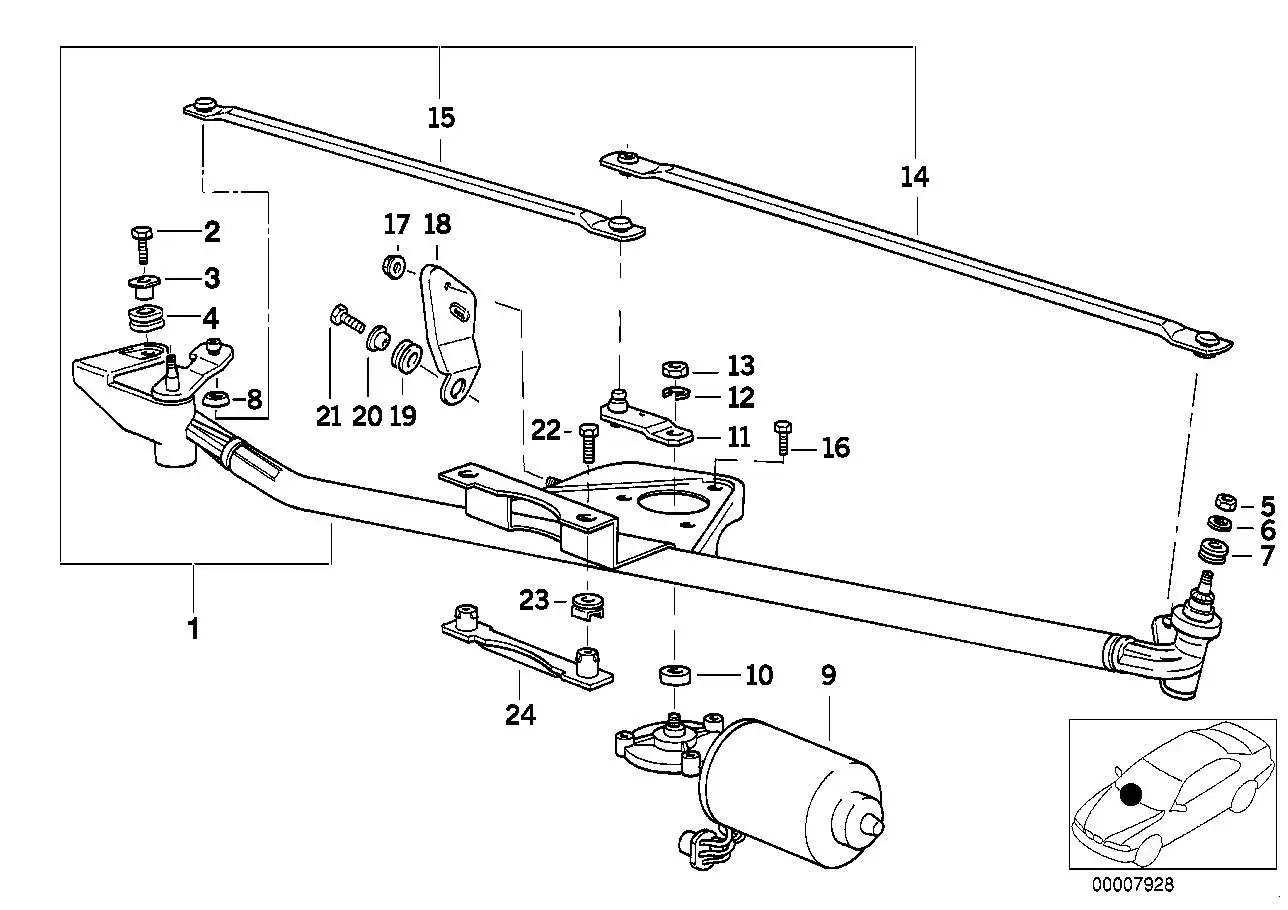 BMW Antriebsstange E36 61618353126 - Z3 E36