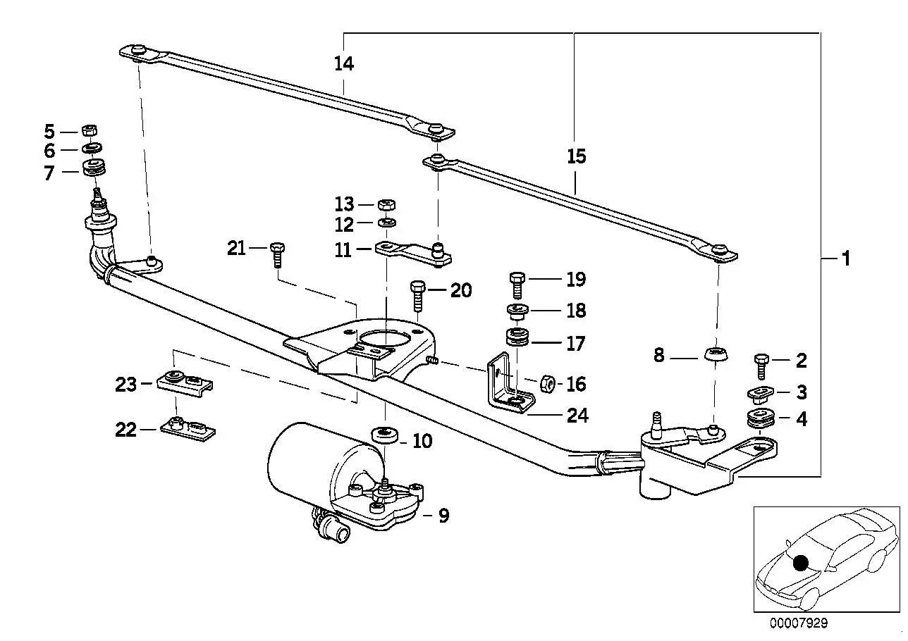 BMW Unterlegscheibe E32 E34 E36 61611374255 - Z3 E36, 5er E34, 7e